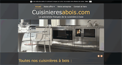 Desktop Screenshot of cuisinieresabois.com